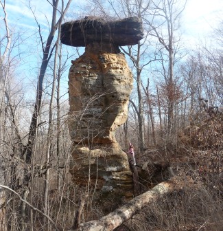 Shoals Jug Rock